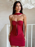 Halter-Neck Women's Dress