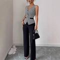 Slim-Fit Vest & Trouser Suit