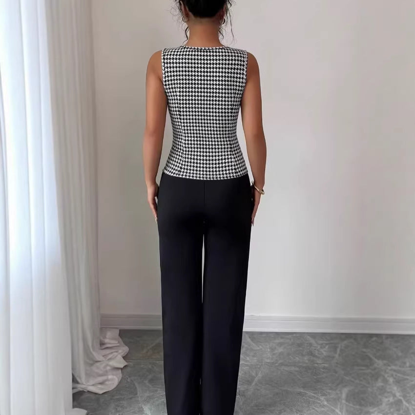 Slim-Fit Vest & Trouser Suit